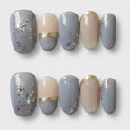 Glitter & Gold Nail Set
