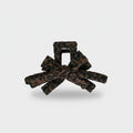 Leopard Print Textured Hair Claw Clip
