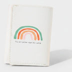 Rainbow Pastel Cardholder Wallet With Inspirational Design – bags & wallets (view 1)
