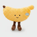 Banana Plush Toy With Brown Feet – novelty & toys (view 1)