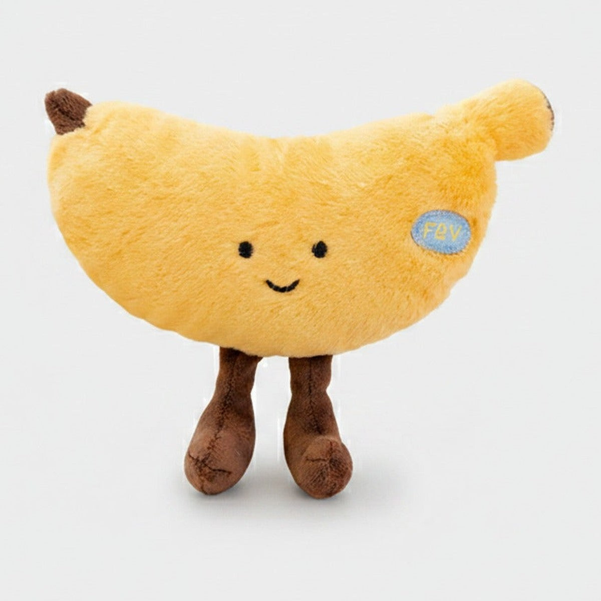 Banana Plush Toy With Brown Feet – novelty & toys (view 1)