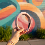 Padded Pink Satin Wide Headband