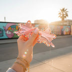 Star Shaped Beaded Pink Sunglasses