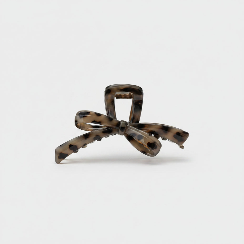 Tortoiseshell Bow Hair Claw Clip