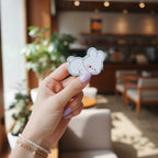 Cute Cloud Shaped Sticky Notes Pad With Charm Details