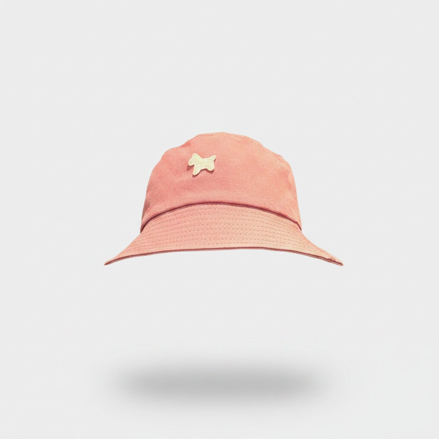Coral Bucket Hat With Star Charm