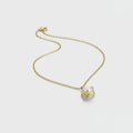 Pearl Pendant Gold Chain Necklace