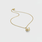 Pearl Pendant Gold Chain Necklace