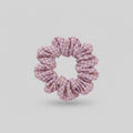 Gingham Check Ruched Hair Claw Clip