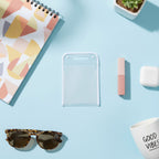 Pink Plastic Clipboard With Handle And Storage Pocket