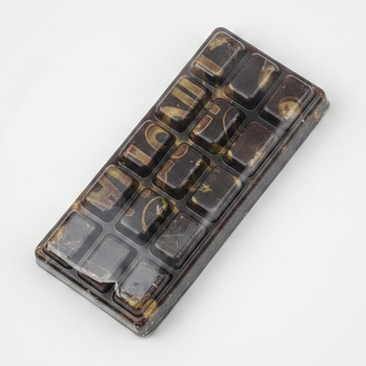 Christmas Chocolate Bar PU Slow Rising Squeeze Toy - Coffee – novelty & toys