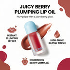 JUICY BERRY PLUMPING LIP OIL 13 CHOCO BERRY