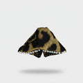 Pearl-Beaded Leopard Print Butterfly Hair Claw