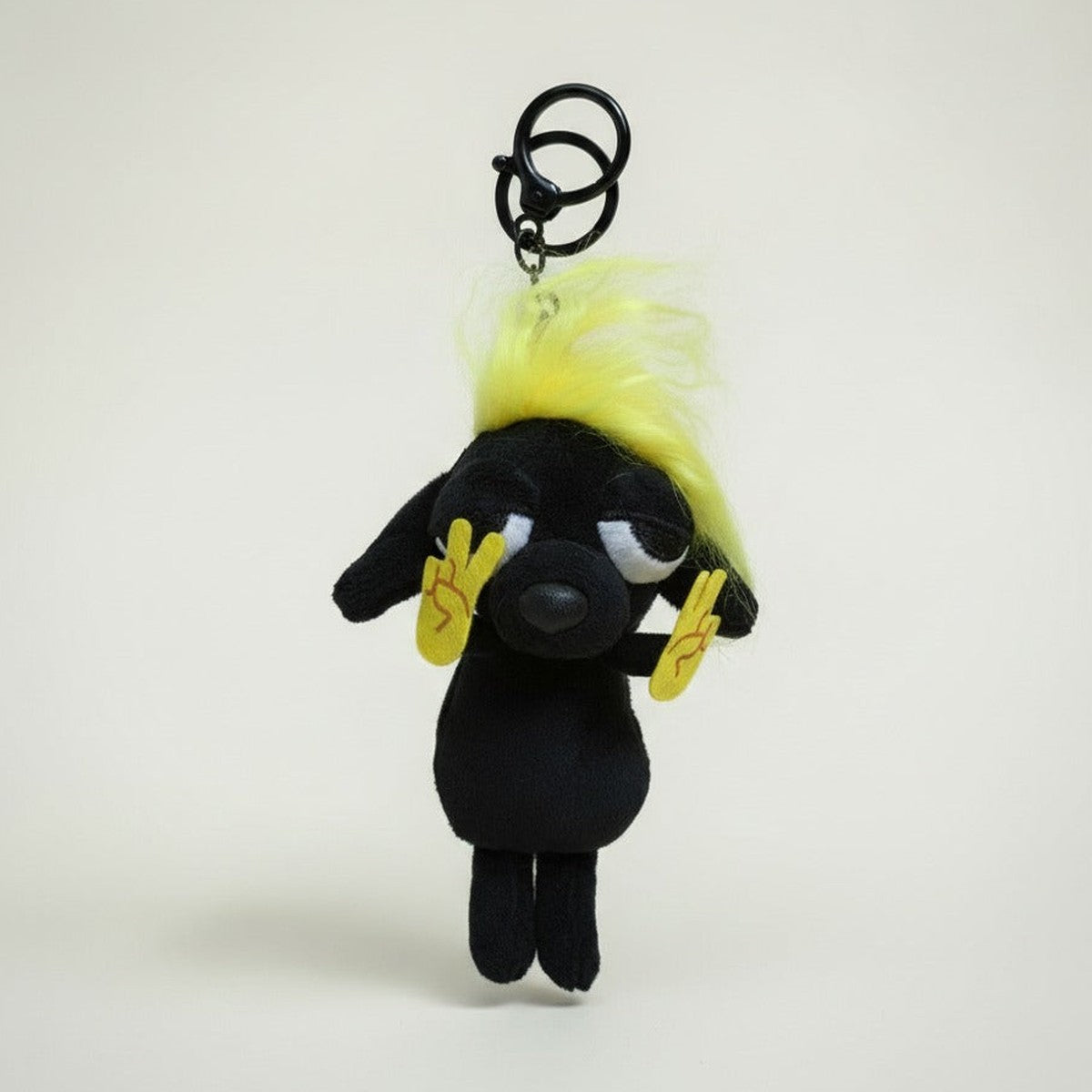 Cartoon Character Plush Keychain – novelty & toys (view 1)