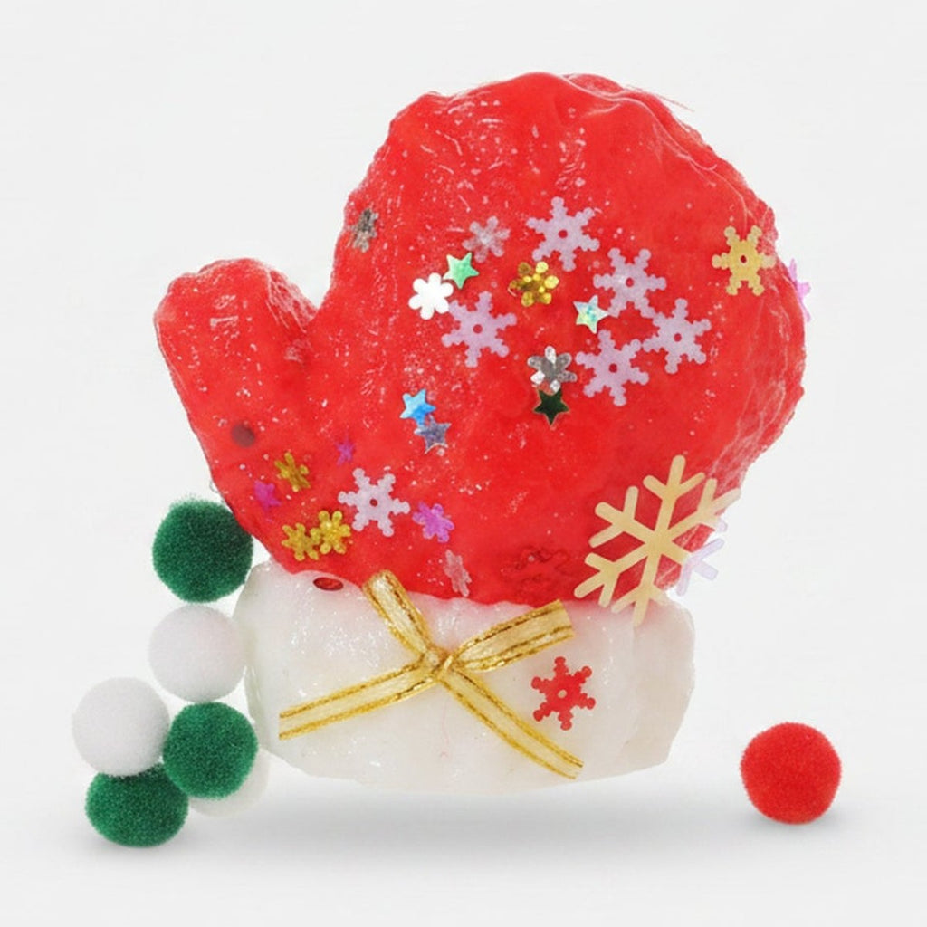 Merry Snowman Squishy Buddy - Winter Glove