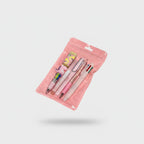 Pink Pen Set With Cute Charms