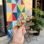 Strawberry Pearl Gold Metal Hair Claw