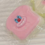 Cute Cartoon Toast Bread Squeeze Toy - Emoji Toast