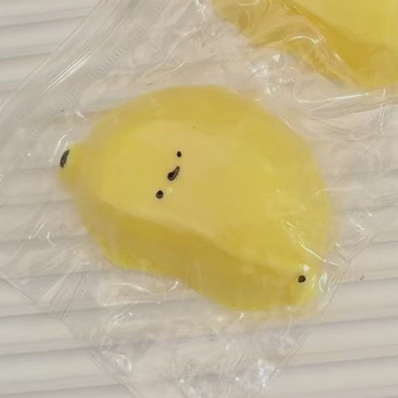 Cute Banana Shape Squeeze Toy - Yellow