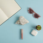 Textured Marble Stone Hair Claw Clip