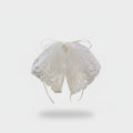 Cream Lace Butterfly Wing Hair Claw Clip