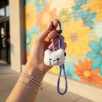 Crying Cloud Beaded Phone Charm Strap