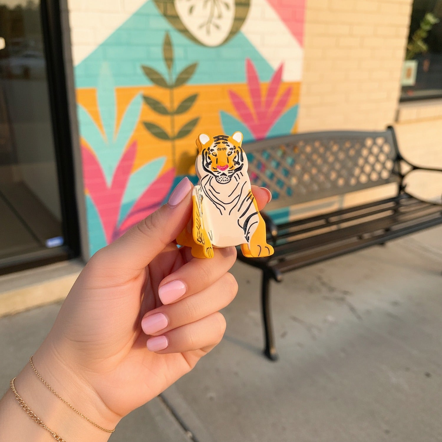 Tiger Animal Claw Hair Clip