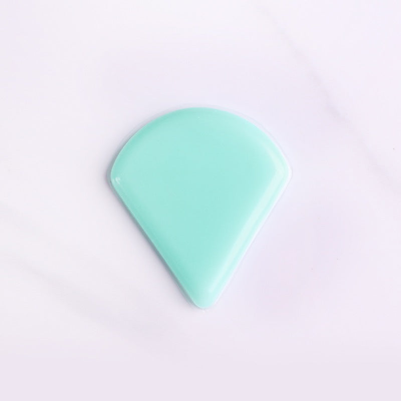 Transparent Silicone Makeup Puff Lightweight Foundation Tool - Green