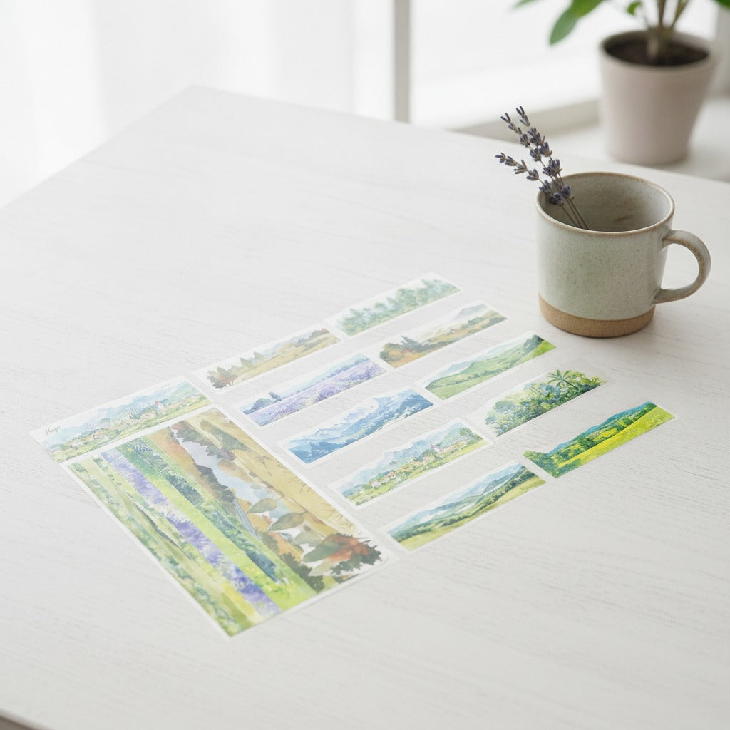 Landscape Washi Tape Set - Forest Walk