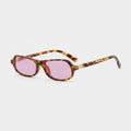 Tortoiseshell Oval Sunglasses Tortoiseshell & Rose Tint