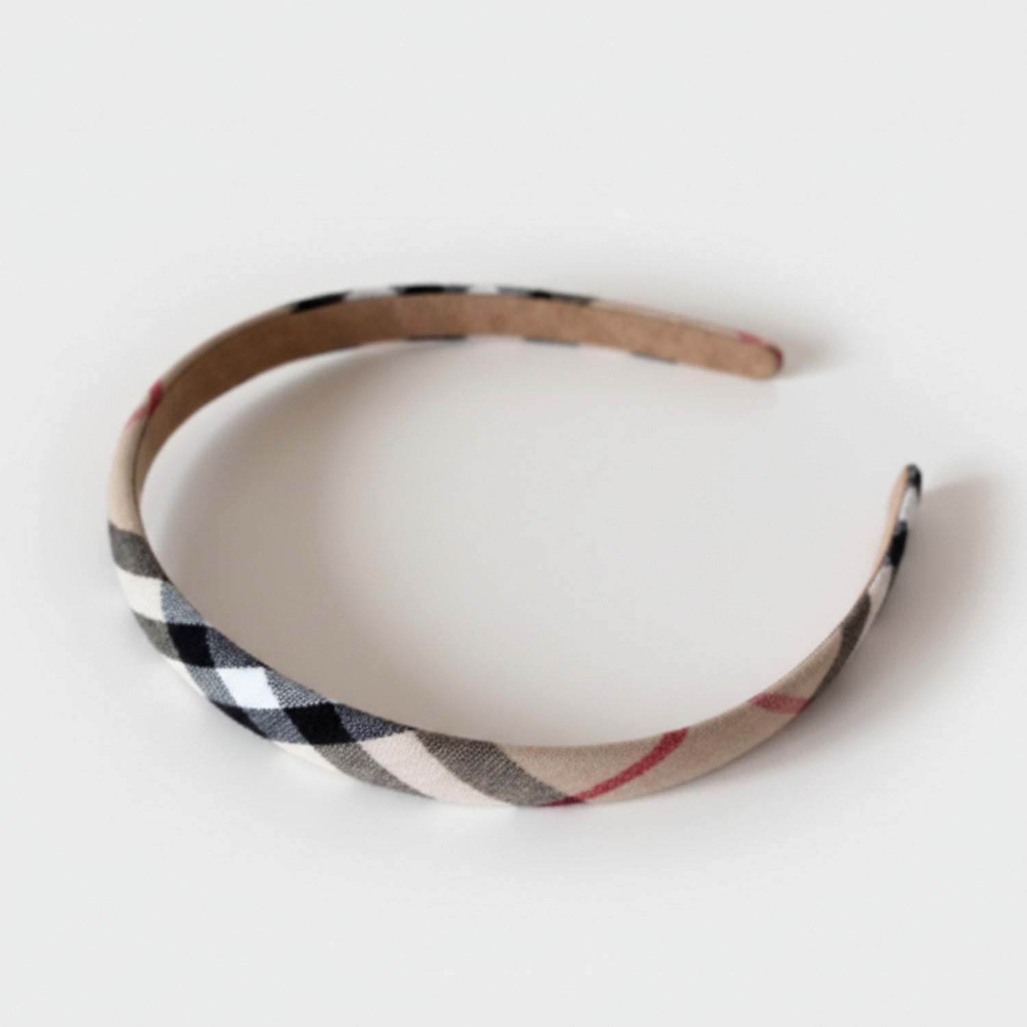 Plaid Argyle Padded Headband