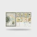 Vintage Lace Flower Letter Writing Set With Wax Seal