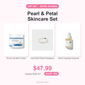 Pearl and Petal Skincare Set gift set