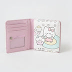 Pink Kawaii Character Tri-Fold Wallet With Mirror – bags & wallets (view 1)