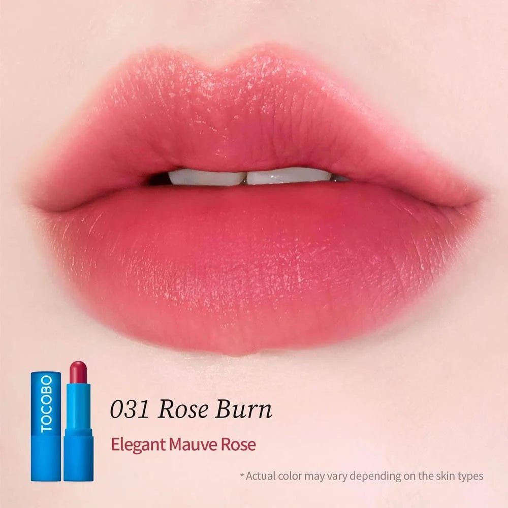 Powder Cream Lip Balm (031 Rose Burn) 031.Rose Burn