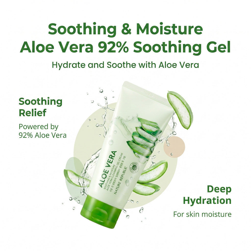 Soothing & Moisture Aloe Vera 92% Soothing Gel 300ml