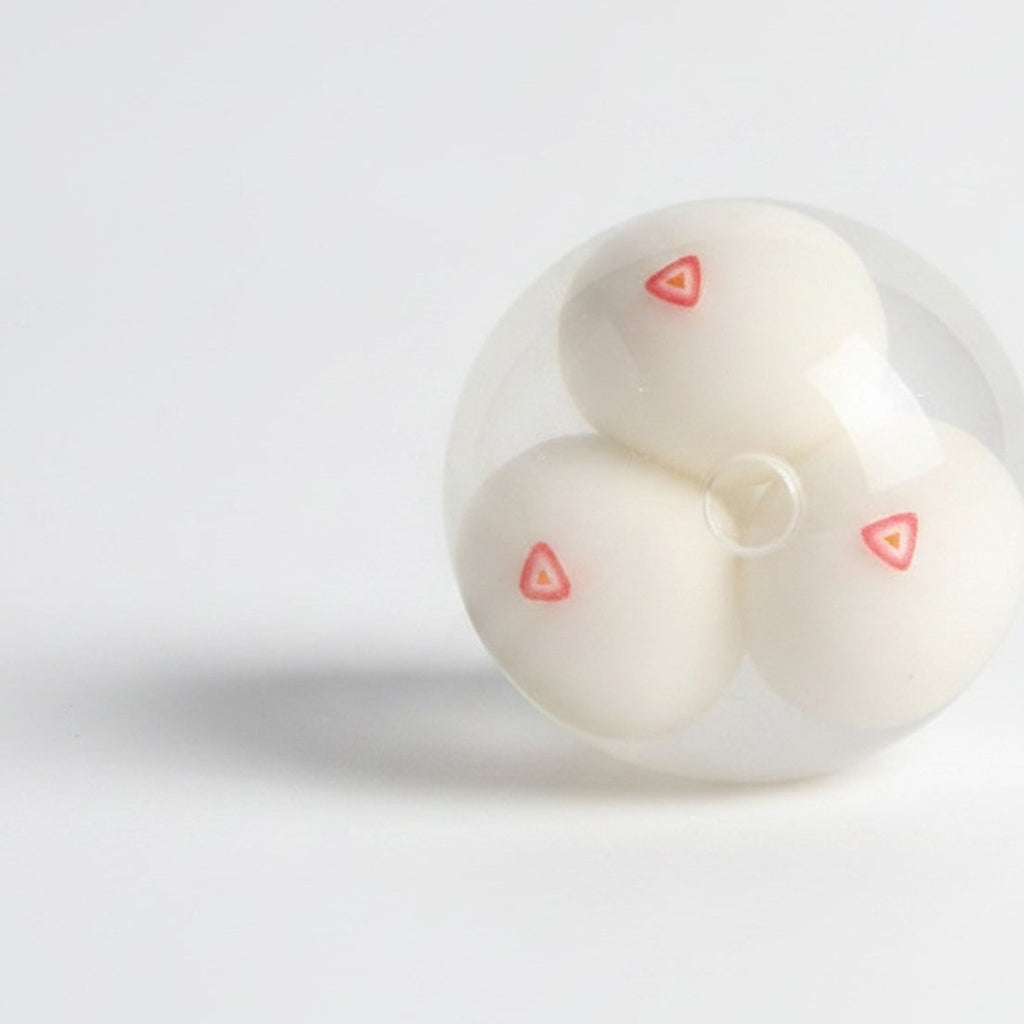 Squishy Pizza Ball Fidget Toy - Strawberry Blend
