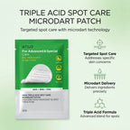 TRIPLE ACID SPOT CARE MICRODART PATCH 12EA