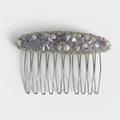 Rhinestone Pearl Beaded Hair Comb Clip – hair accessories (view 1)