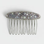 Rhinestone Pearl Beaded Hair Comb Clip – hair accessories (view 1)