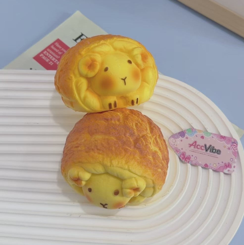 Lion Bread Squishy Toy