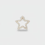Pearl Beaded Star Hair Claw Clip