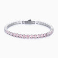 Sparkle Tennis Bracelet - Pink Gradient