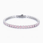 Sparkle Tennis Bracelet - Pink Gradient