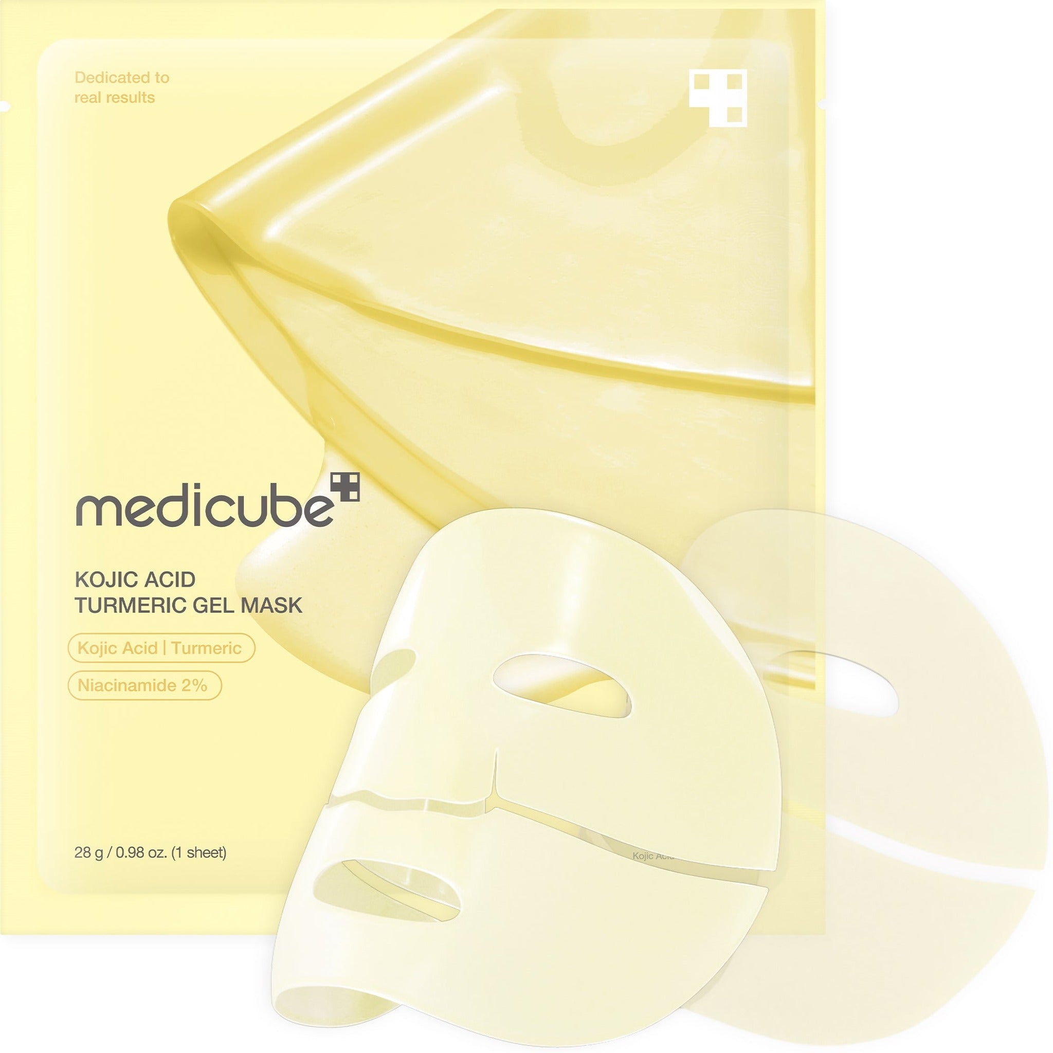 Kojic Acid Turmeric Brightening Gel Mask 4ea