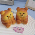 Sitting Bear Bread Squishy Toy