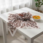 Floral Leaf Lightweight Scarf - Mauve Floral