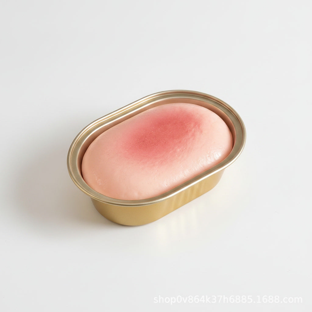Half-Baked Cheese Squishy - Pink Cheese