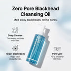 ZERO PORE BLACKHEAD DEEP CLEANSING OIL 205ml