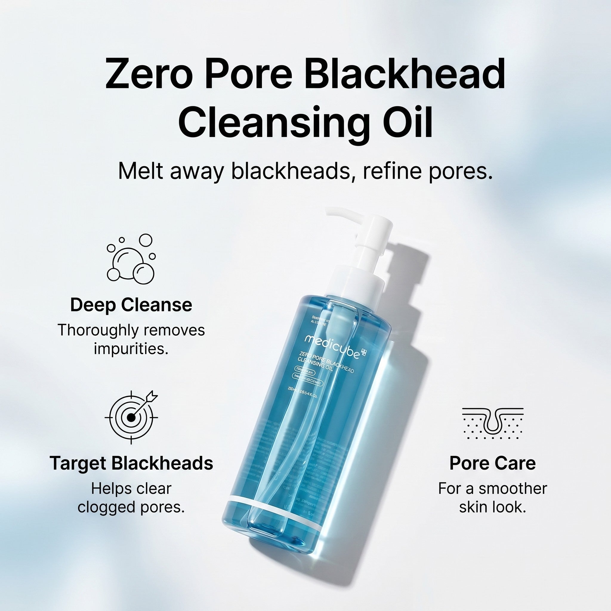 ZERO PORE BLACKHEAD DEEP CLEANSING OIL 205ml